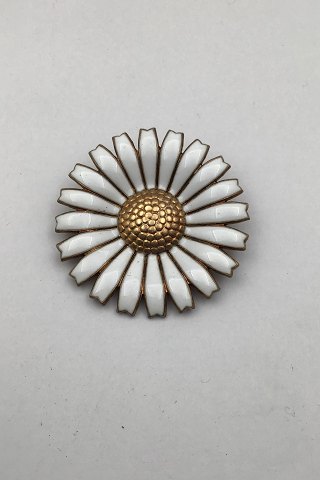 A Michelsen Sterling Silver Marguerit (Daisy) Brooch