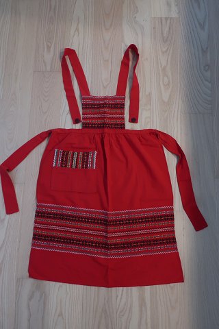 Apron, an old Danish apron
With embroidery made by hand
In a good condition