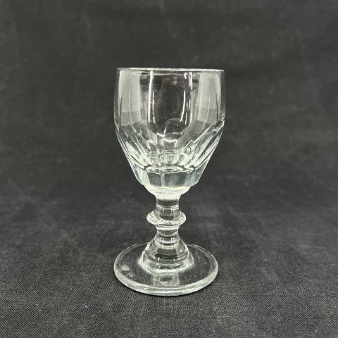 Barrel-shaped cordial glass in 1/2 crystal