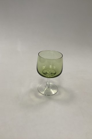 Mandalay Grøn Hvidvinsglas, Lav Kumme. Holmegaard