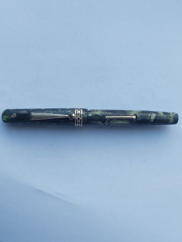 12-sided green marbled Wahl Eversharp fountain pen