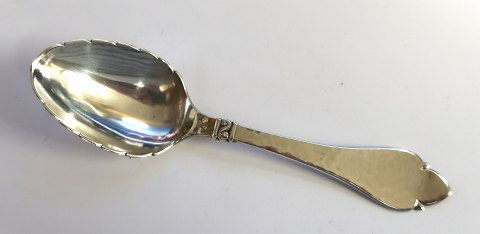 Bernstorff. Silver cutlery (830). Sugar spoon / Spoon for tea box. Length 12.5 
cm. Produced 1924