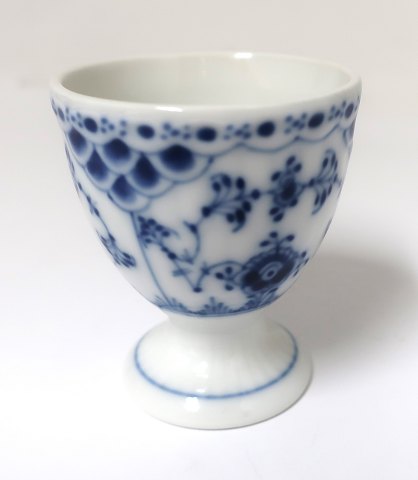 Royal Copenhagen. Blue fluted, half lace. Egg cup. Model 542. Height 6 cm. (2 
quality).