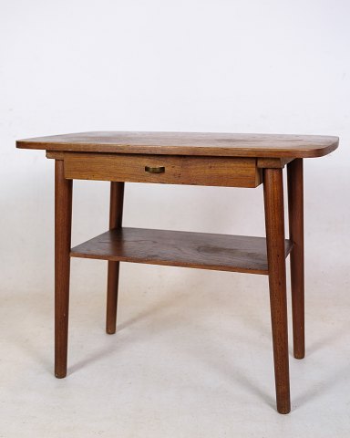 Sidebord - Skuffe & Hylde - Teak - Dansk Design - 1960
Flot stand
