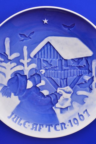 Bing & Grondahl Christmas plate 1967