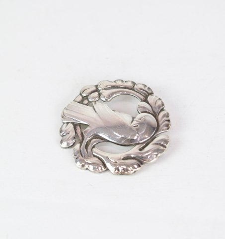 Broche - Georg Jensen - fuglemotiv - Sterling sølv 925
Flot stand
