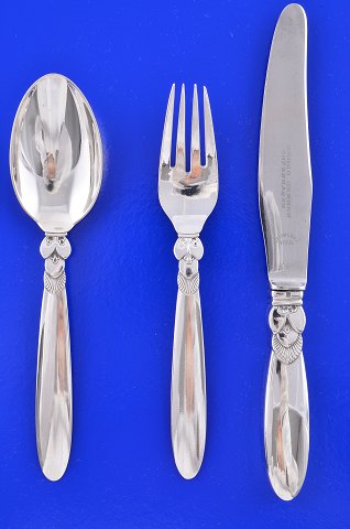 Georg Jensen Flatware Cactus Luncheon set for 1 person