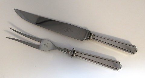 Derby 1. Silver cutlery (830). Carving set. Length 29.5 cm. Produced 1941.