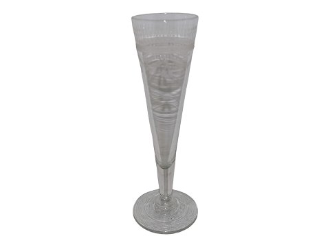 Holmegaard champagne glass from around 1900