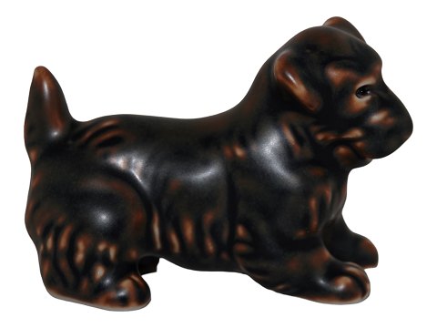 Royal Copenhagen art pottery figurine
Small dog