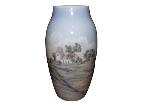 Bing & Grondahl, 
Large vase with Danish church