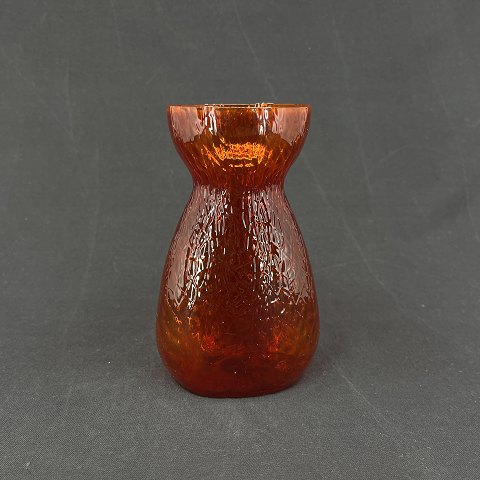 Orange-red hyacint vase
