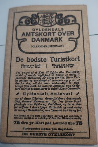 Gyldendals Amtskort over Danmark (Map over part of Denmark)
Lolland-Falster Amt
Udgivet af Gyldendal
"Det bedste turistkort"
Used