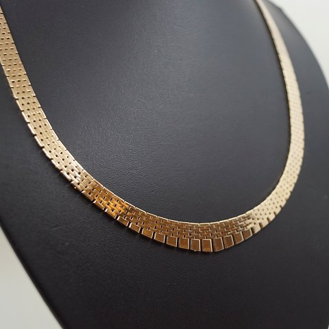 Necklace of 8k gold, l. 54 cm