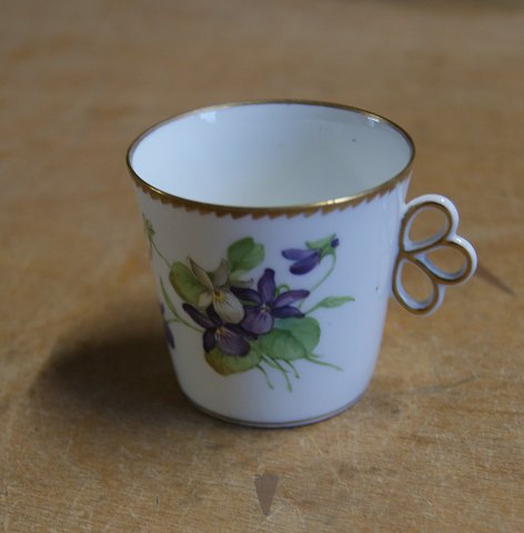 Blue Violet Royal Copenhagen porcelain, mocha cup without saucer from the period 1898-1923