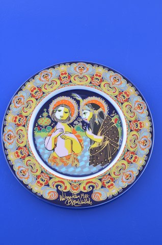 Bjørn Wiinblad Christmas plate  1982