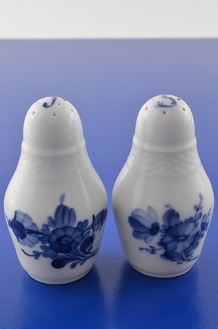 Royal Copenhagen Blaue Blume glatt Salz & Pfefferstreuer Set