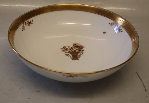 9024-595 Bowl 5.5 x 21 cm Golden Basket Royal Copenhagen