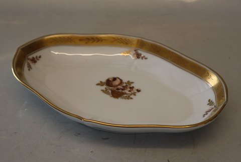 9026-595 Cake bowl 22 cm Golden Basket Royal Copenhagen