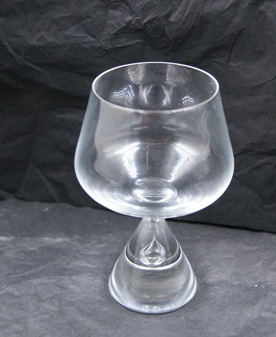 Princess Gläser von Holmegaard, Dänemark. Kleine Brandy Gläser 10cm