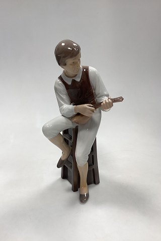 Bing and Grondahl Figurine - Mandolin player No. 1600