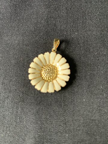 Daisy pendant gold-plated Sterling silver