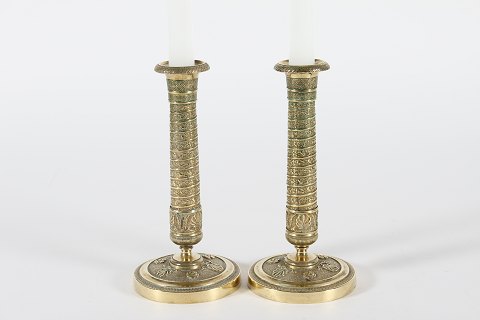 Pair of French candlesticks