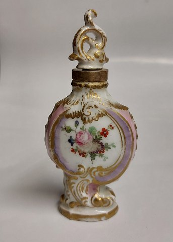Royal Copenhagen: Rococo perfume bottle 18th century
P
