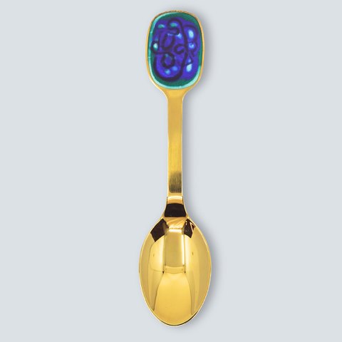 A. Michelsen; Christmas spoon 1987, Mogens Andersen