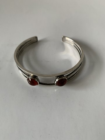 Elegant Bracelet with Amber, NE From, Sterling silver