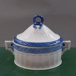 Blue Fan China porcelain ...