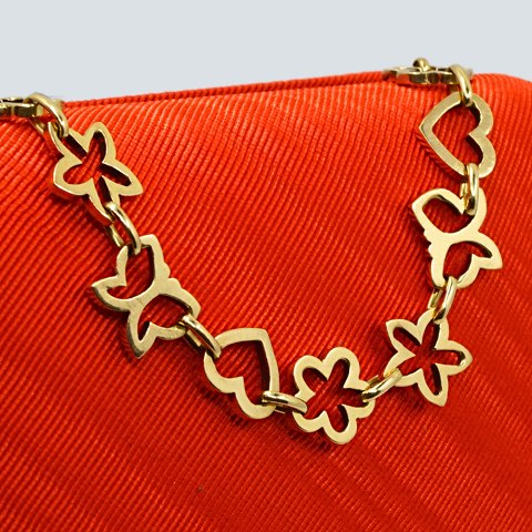 Ole Lynggaard; Anemone bracelet of 14k gold