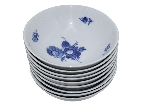 Blå Blomst FlettetYmerskål 16 cm.