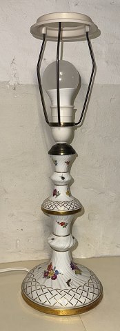 Lamp foot In porcelain From Royal Copenhagen 19rh. Century