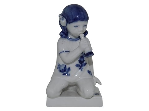 Blue Flower 
Girl figurine