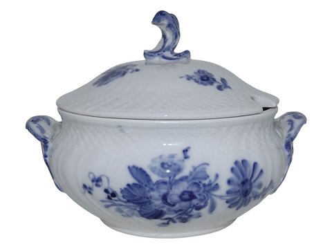 Blå Blomst Svejfet
Sjælden lille suppeterrin #1747
