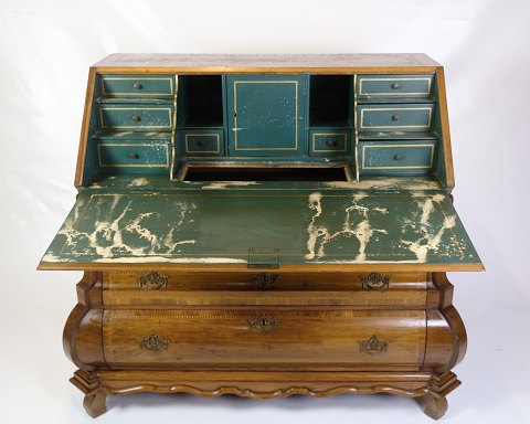 Chatol With Intersia - Four Drawers - Light Walnut - Lysberg & Hansen - 1890sGood condition