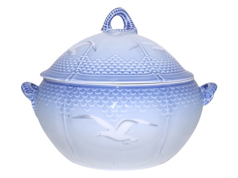 Seagull without gold edgeLarge soup tureen