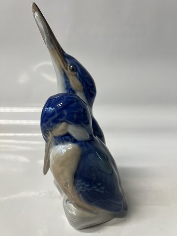 Two Kingfishers on stone Royal CopenhagenDec. no. 1769