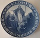 Royal Copenhagen Commemorative Plate #194 Saint Ansgar preaching. Inscription: 
ANSGAR 1895-11 OKTOBER-1920