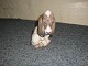 Dahl Jensen Figurine, Basset Hound No. 1065. 5000 m2 showroom.
