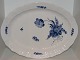 Antik K presents: Blue Flower CurvedLarge oval platter 44 cm.