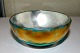 Inger Hanmann Enamel bowl in sterling silver from Anton Michelsen