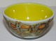 Royal Copenhagen Yellow Retro Bowl No 658/3474