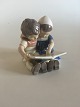 Bing and Grondahl Figurine Children Reading No. 1567