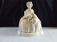 Royal Copenhagen Figurine Lady with Dog No 1524