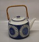 Aluminia Copenhagen Faience 550-3319 RC Faience Tea pot 1.5 l"Annette" Berte 
Jessen 1963 Tenera