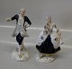 Pair of Rococco Figurines Royal Dux Czechoslovakia