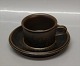 Arabia Ruska Finland Moccha Cup 4.5 x 7 cm & saucer 12.3 cm