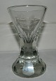 Freemason glass with monogram and Star of David